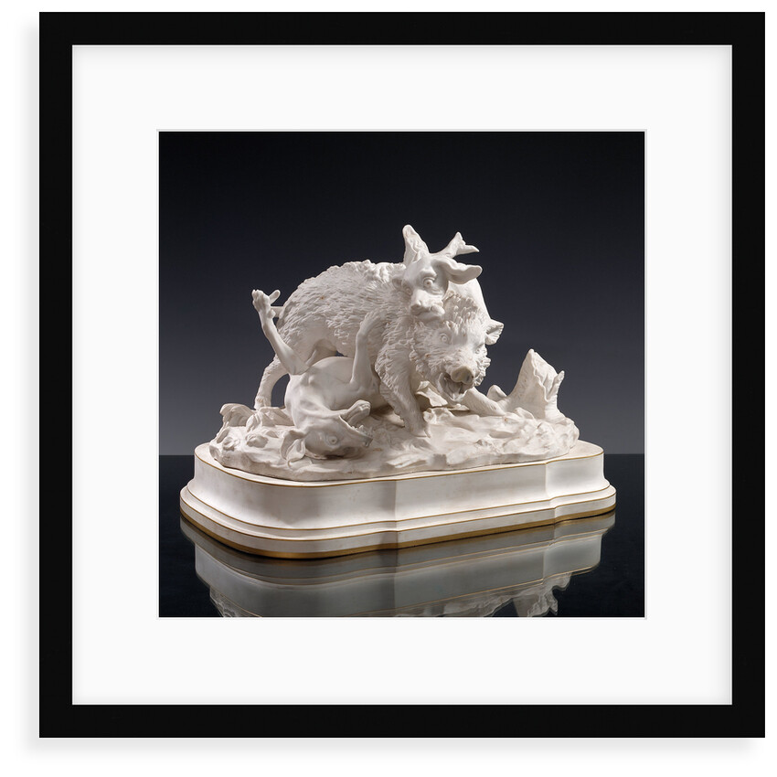 Sevres biscuit porcelain group by unknown